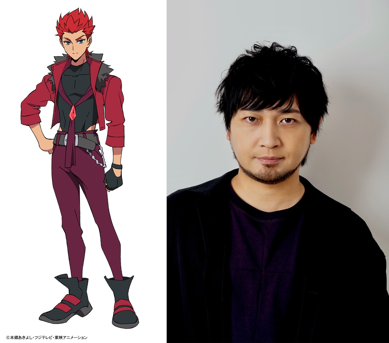 左から忽那カイト、中村悠一 - デジモン「BEATBREAK」来年1月4日に新章