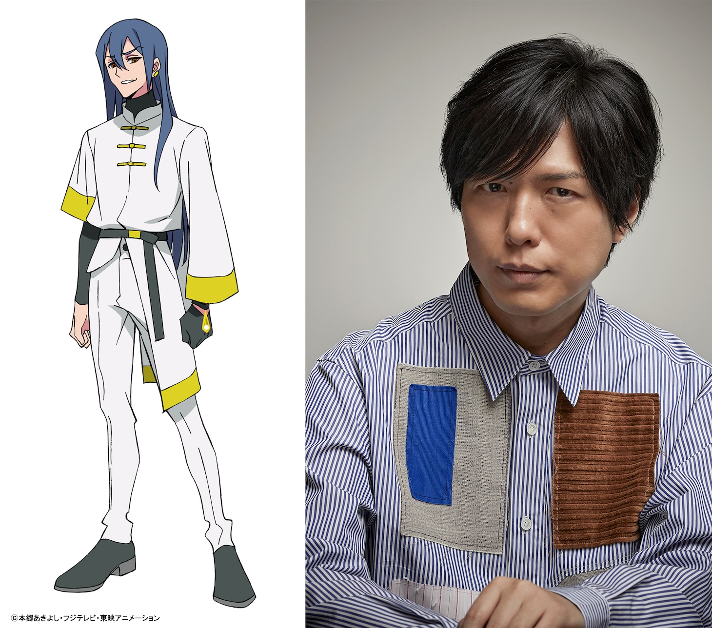 左から金田ゲンジョウ、神谷浩史