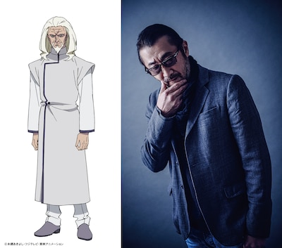 左から王会長、大塚明夫