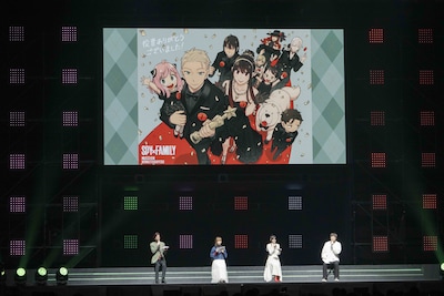 「ジャンプフェスタ2026」内の「SPY×FAMILY」ステージの様子 (c)SHUEISHA Inc. All rights reserved.