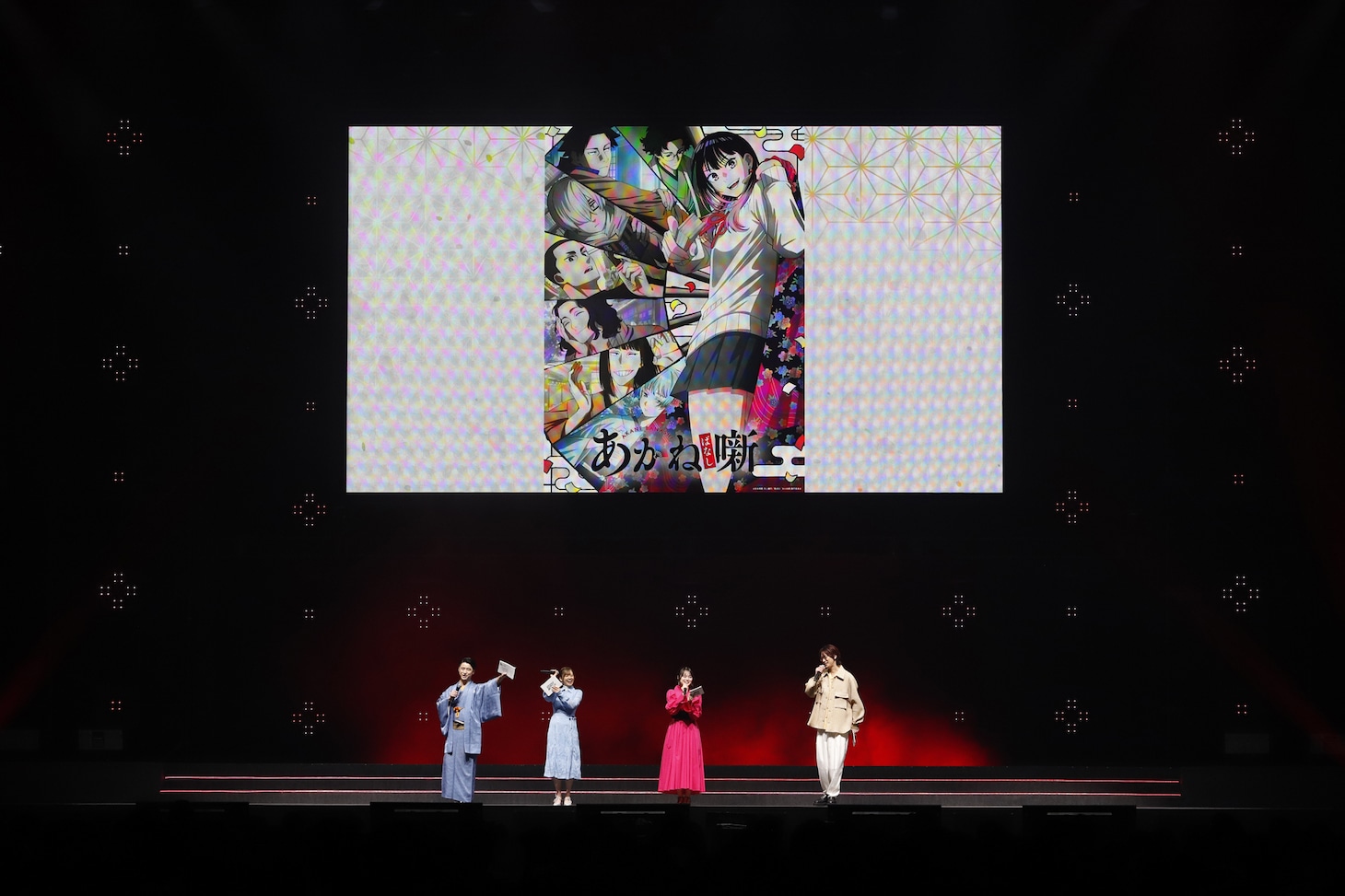 「ジャンプフェスタ2026」内の「あかね噺」ステージの様子 (c)SHUEISHA Inc. All rights reserved.