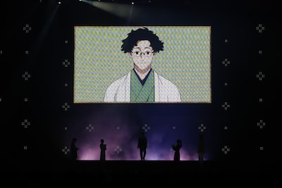 「ジャンプフェスタ2026」内の「あかね噺」ステージの様子 (c)SHUEISHA Inc. All rights reserved.