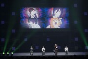「ジャンプフェスタ2026」内の「チェンソーマン」ステージイベント。左から楠木ともり、上田麗奈、戸谷菊之介、坂田将吾 (c) SHUEISHA Inc. All rights reserved.