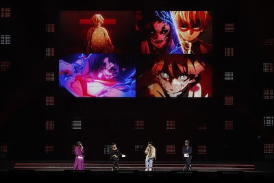 「ジャンプフェスタ2026」内の「鬼滅の刃」ステージの様子 (c)SHUEISHA Inc. All rights reserved.
