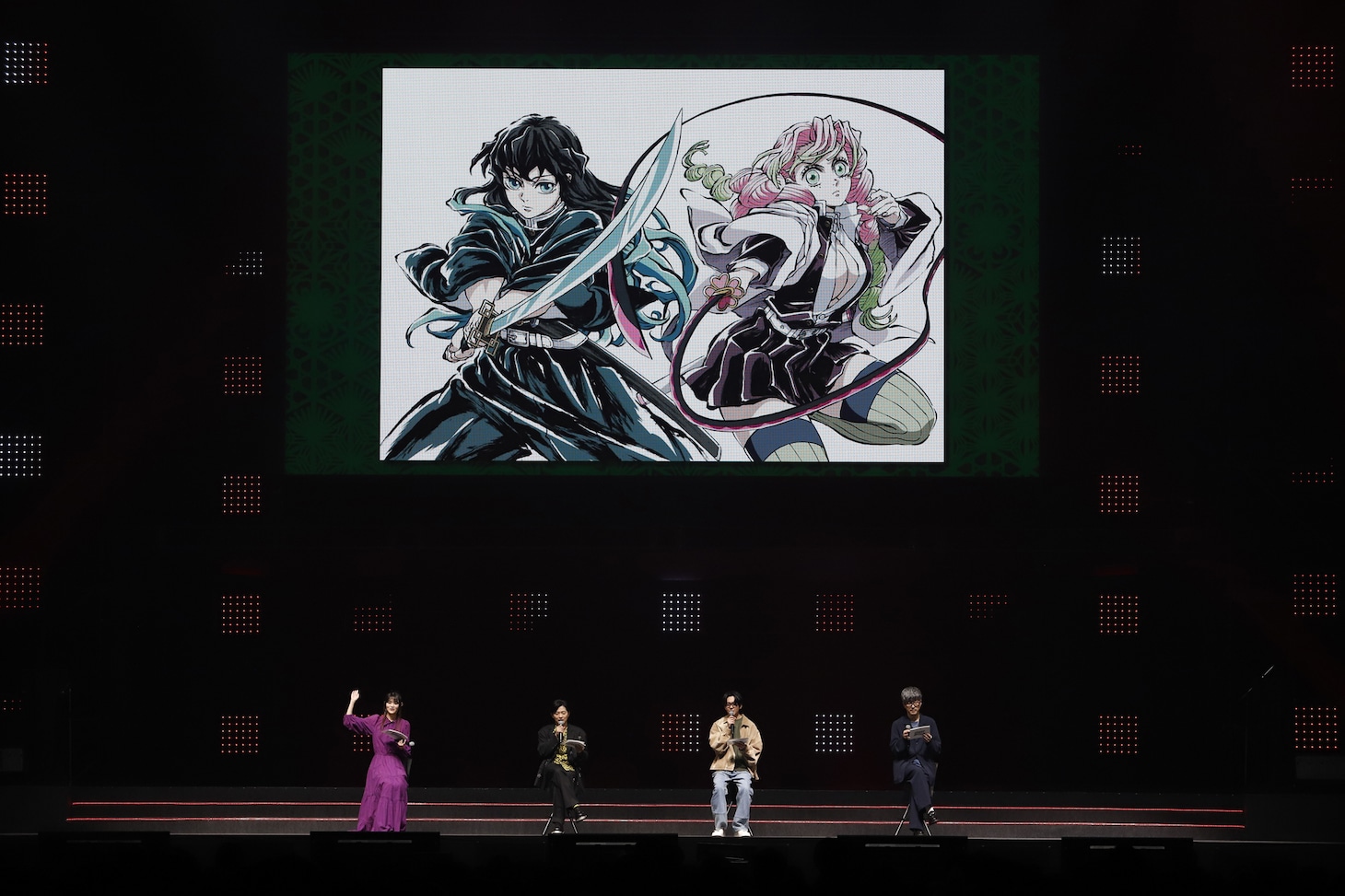 「ジャンプフェスタ2026」内の「鬼滅の刃」ステージの様子 (c)SHUEISHA Inc. All rights reserved.