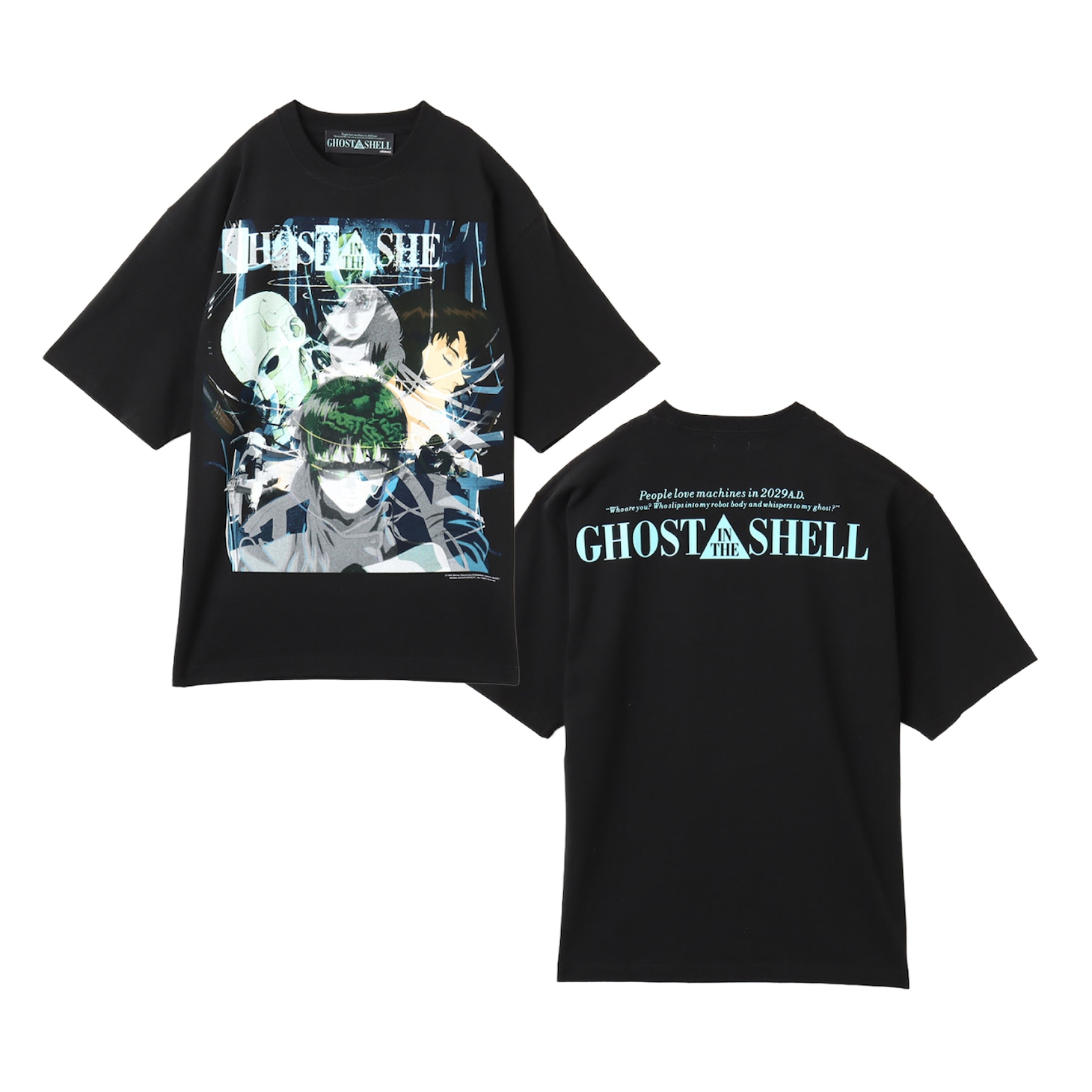 GHOST IN THE SHELL x Kosuke Kawamura x atmos コラボTシャツ