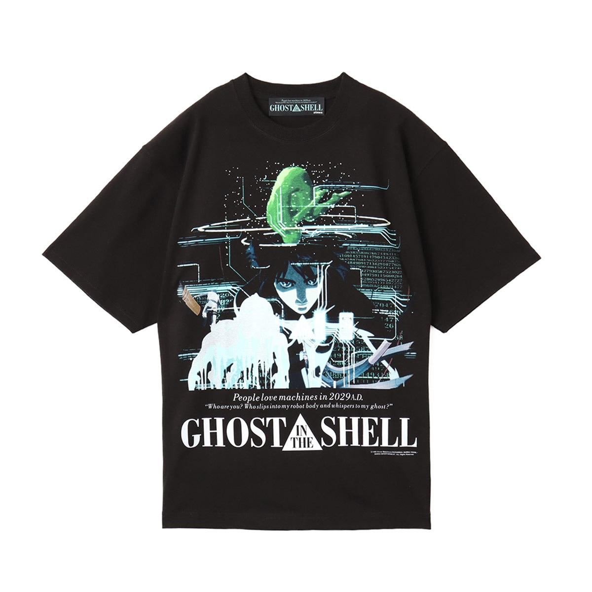 GHOST IN THE SHELL x Kosuke Kawamura x atmos コラボTシャツ