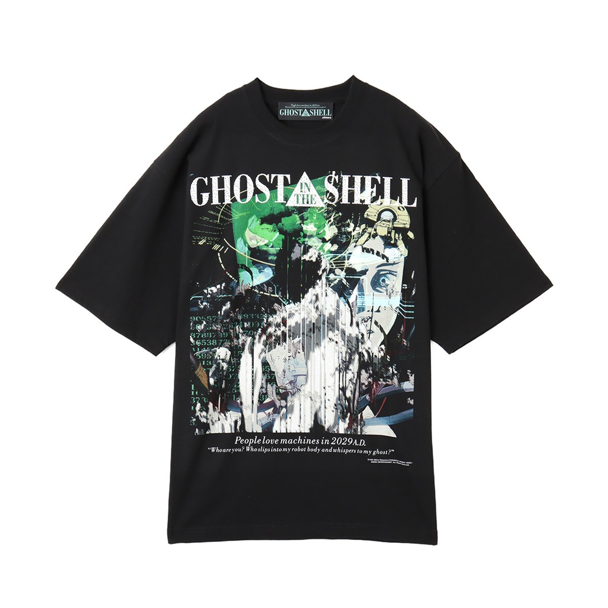 GHOST IN THE SHELL x Kosuke Kawamura x atmos コラボTシャツ