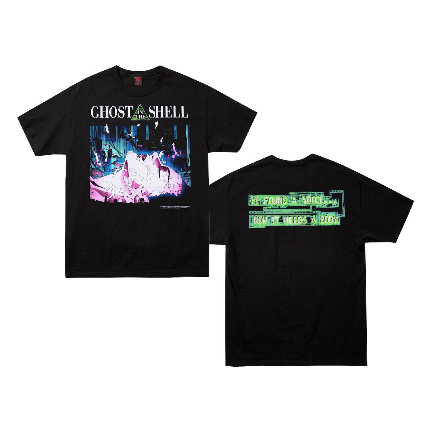 GHOST IN THE SHELL x Kosuke Kawamura x atmos コラボTシャツ [画像