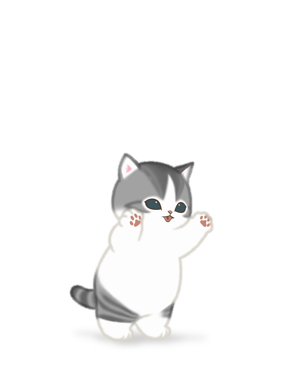 ちびにゃん (c)mofusand - 「mofusand」ショートアニメ化、1話が先行