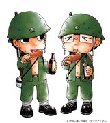 映画「ペリリュー ー楽園のゲルニカー」武田一義によるクリスマスをイメージした描き下ろしイラスト