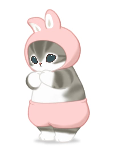 うさにゃん (c)mofusand