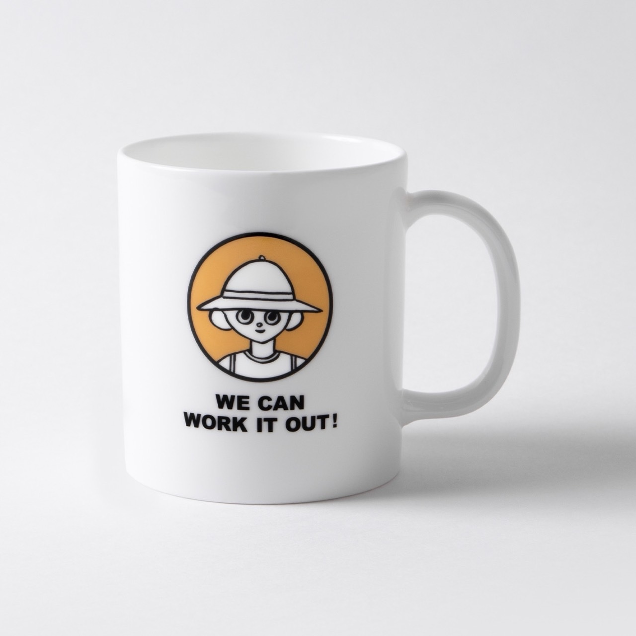 「生きのびるための事務」のマグカップ「生きのびるためのマグ」