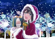 TVアニメ「愛してるゲームを終わらせたい」クリスマスイラスト（ロゴ無し）