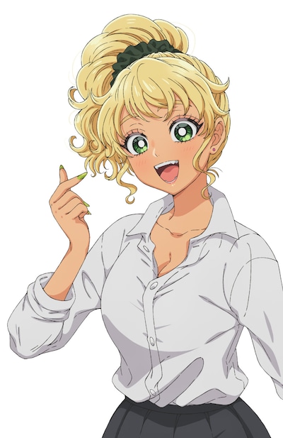 伊地知琴子 (c)のりしろちゃん・魚住さかな／コアミックス,「オタクに優しいギャルはいない!?」製作委員会