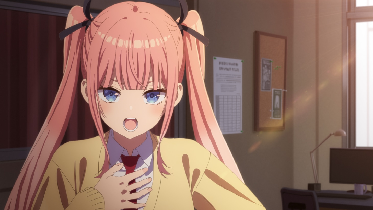 TVアニメ「真夜中ハートチューン」第1話場面カット