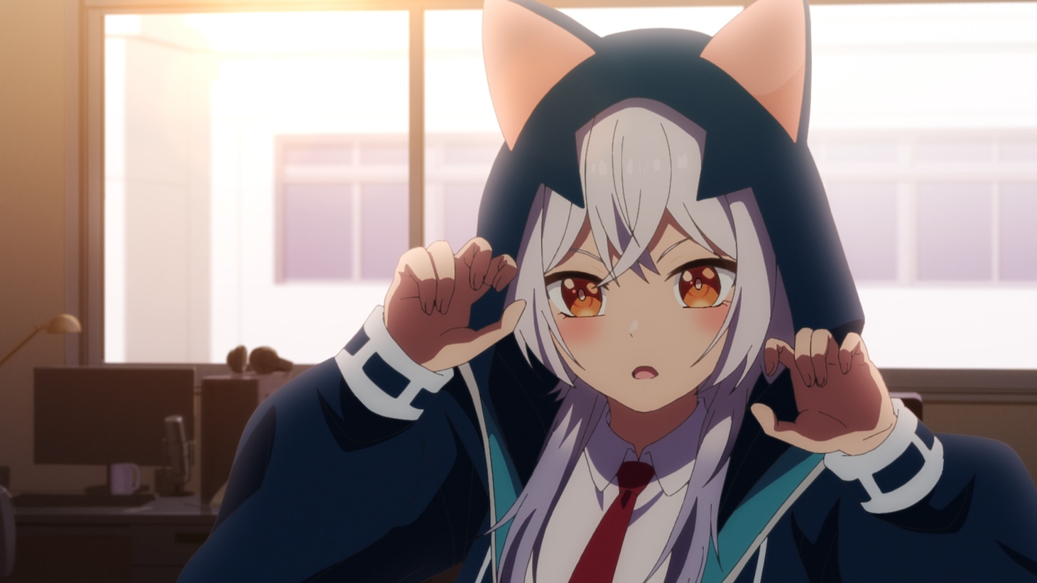 TVアニメ「真夜中ハートチューン」第1話場面カット