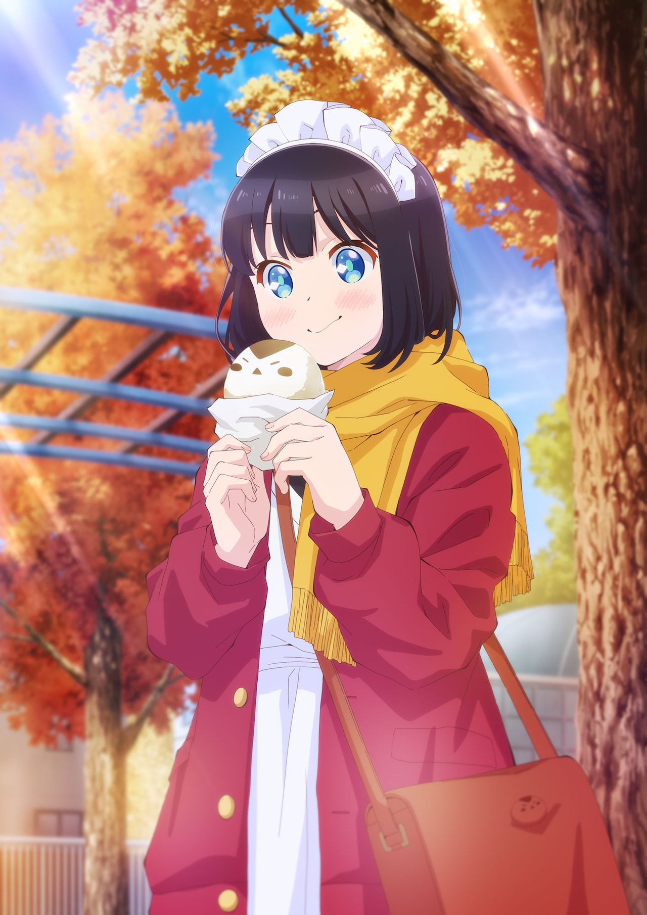 アニメ「メイドさんは食べるだけ」は来年4月放送開始、“冬休み”ビジュアルも公開