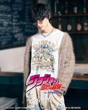 「ジョジョ」4部×glamb、岸辺露伴の総柄シャツや吉良吉影のジャケットなど発売