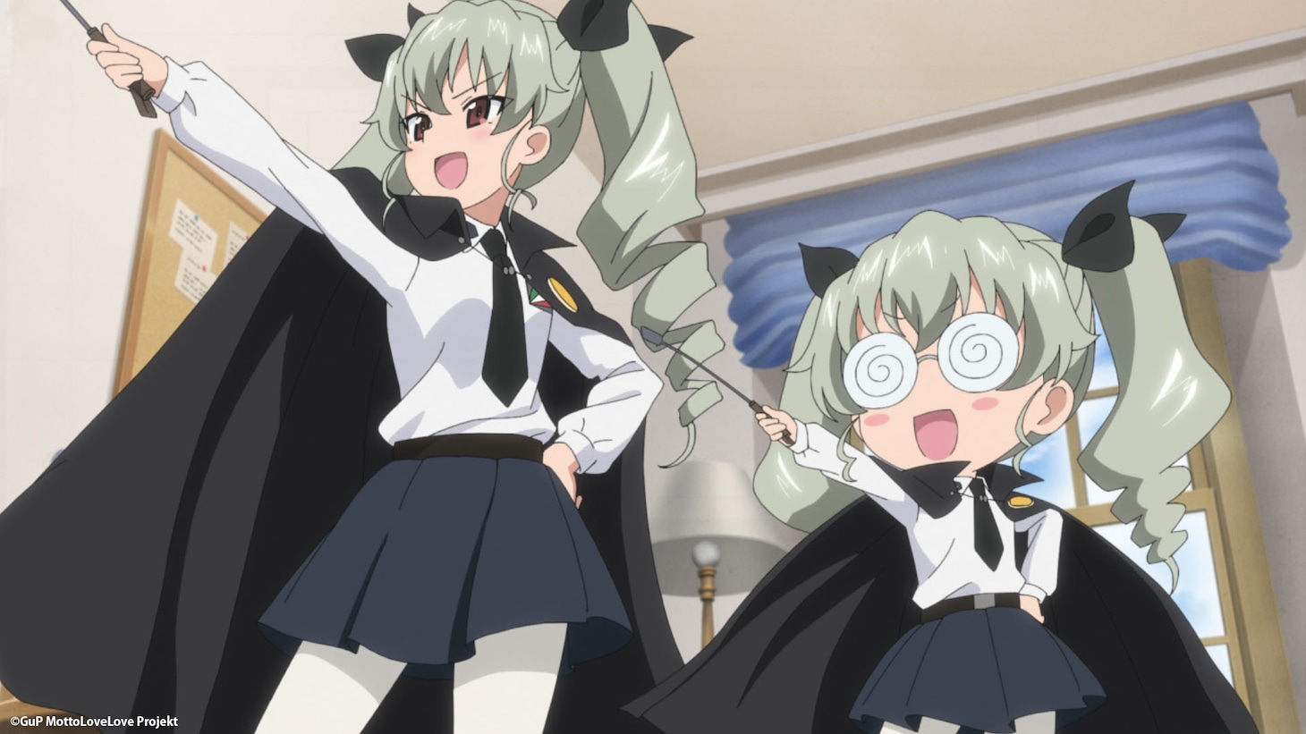 「ガールズ＆パンツァー もっとらぶらぶ作戦です！」第2幕のPVの場面カット