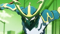 TVアニメ「鎧真伝サムライトルーパー」第1話の場面カット