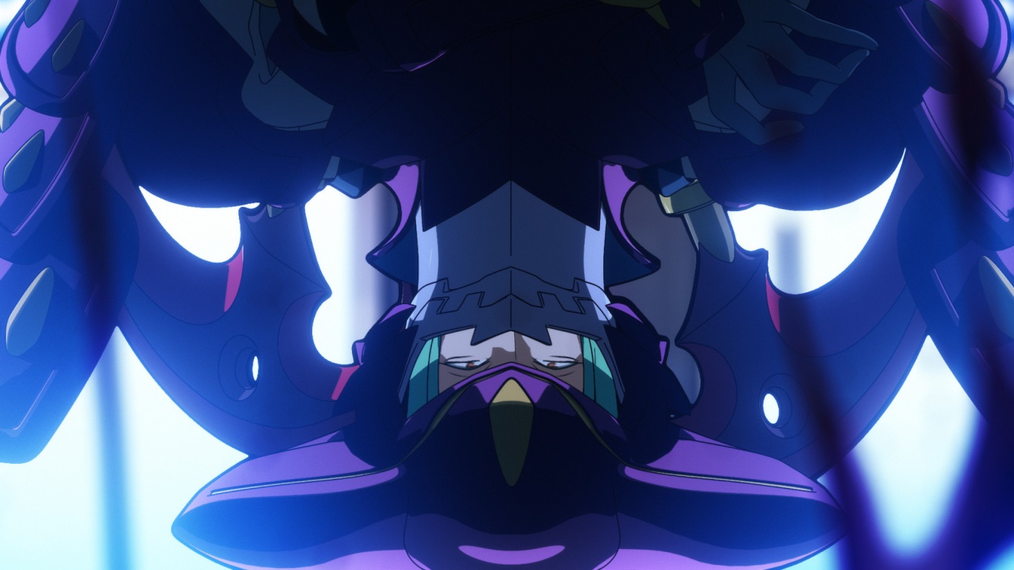 TVアニメ「鎧真伝サムライトルーパー」第1話の場面カット