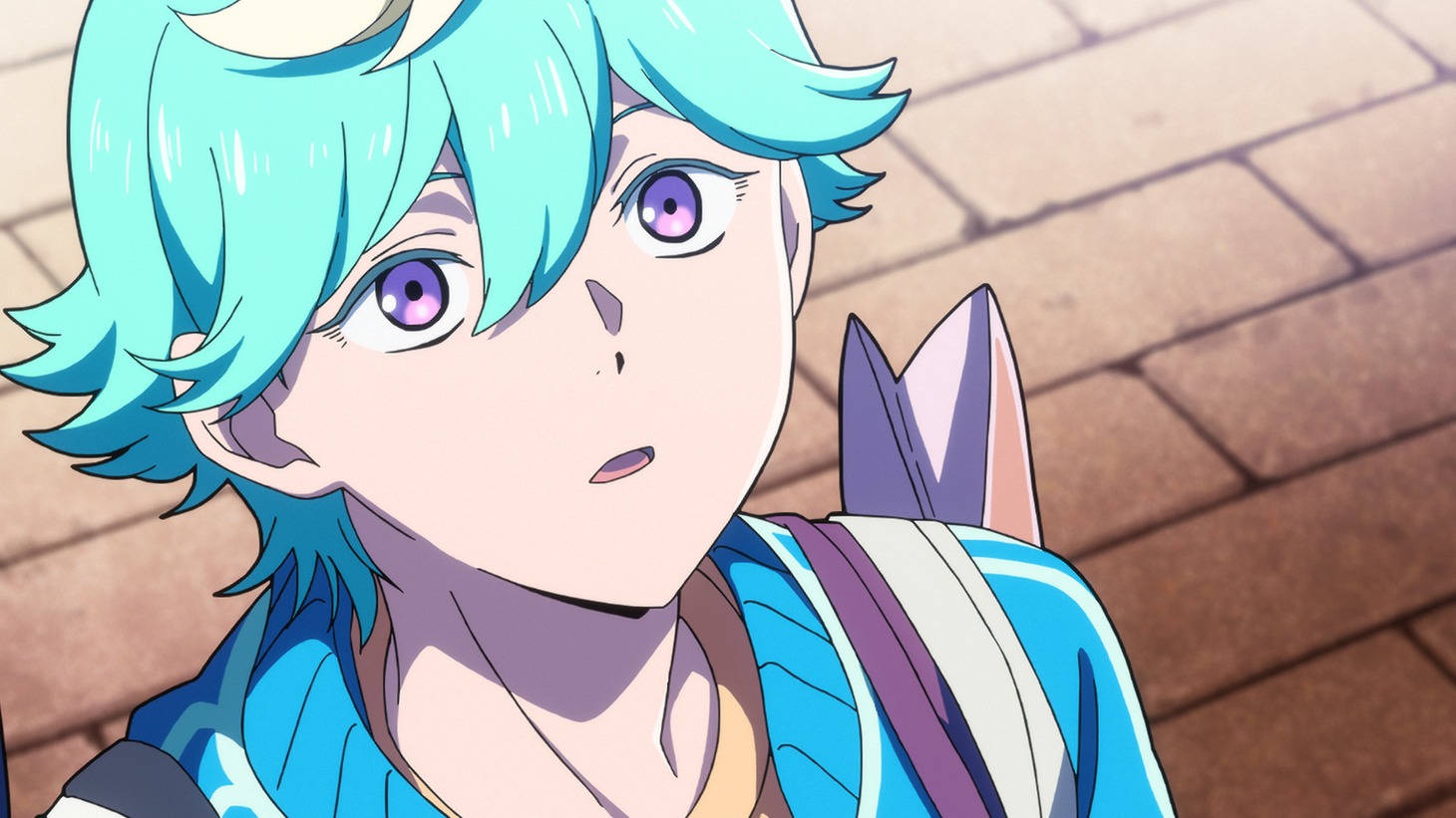 TVアニメ「鎧真伝サムライトルーパー」第1話の場面カット