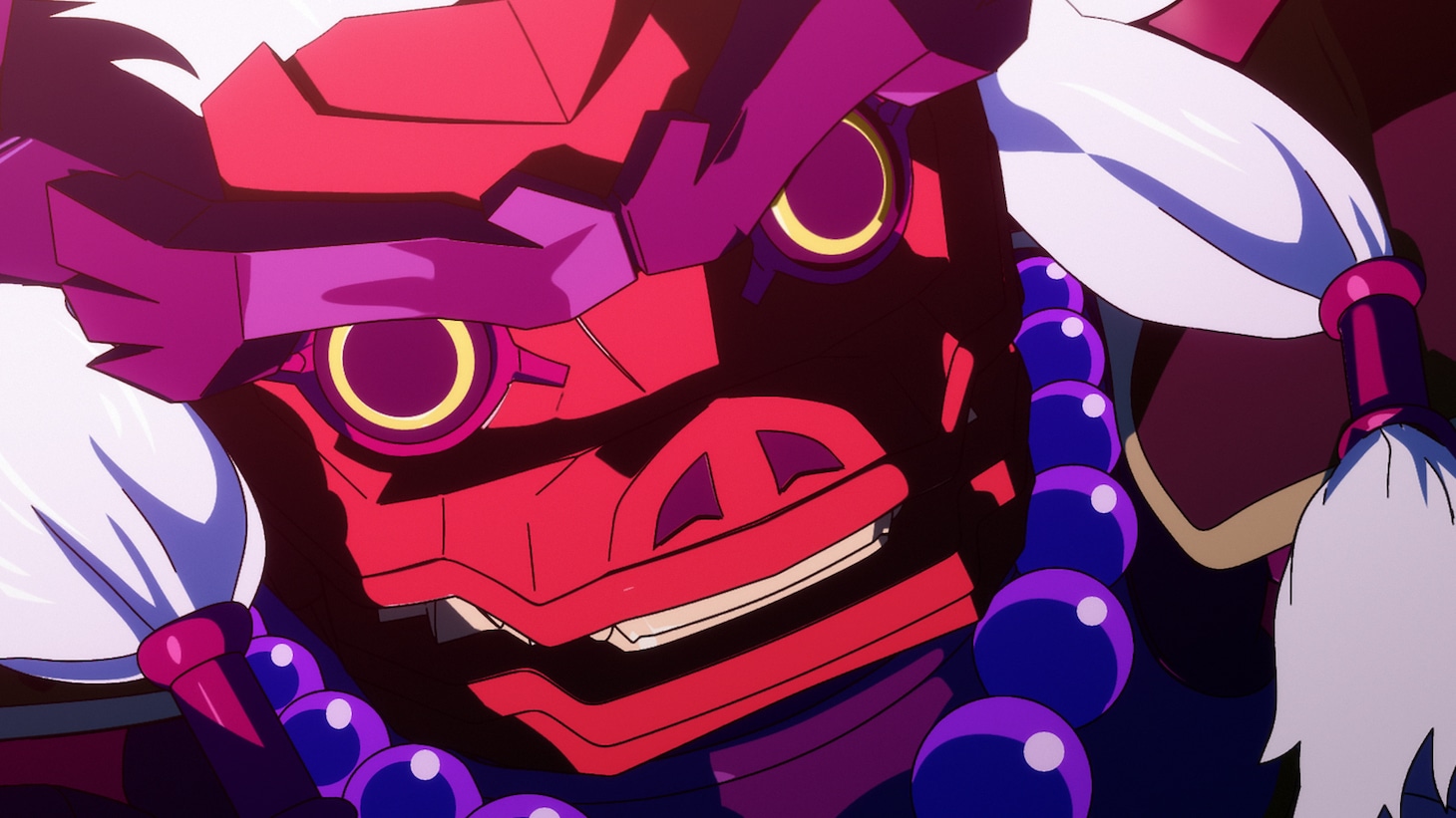 TVアニメ「鎧真伝サムライトルーパー」第1話の場面カット