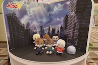 「新機動戦記ガンダムW 30周年記念ディナーショー -Operation Reunion-」の展示コーナーより