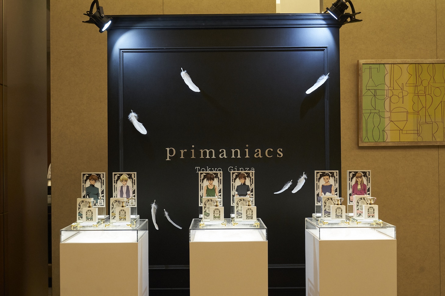 「新機動戦記ガンダムW 30周年記念ディナーショー -Operation Reunion-」の展示コーナーより