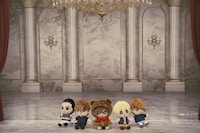 「新機動戦記ガンダムW 30周年記念ディナーショー -Operation Reunion-」の展示コーナーより