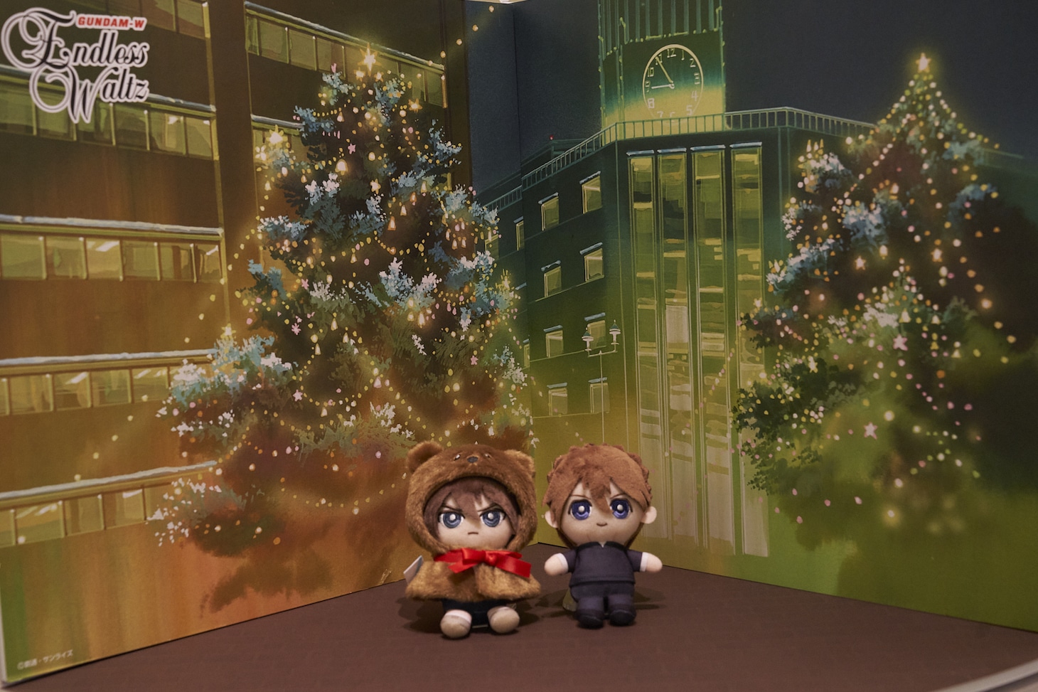 「新機動戦記ガンダムW 30周年記念ディナーショー -Operation Reunion-」の展示コーナーより