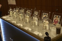 「新機動戦記ガンダムW 30周年記念ディナーショー -Operation Reunion-」の展示コーナーより