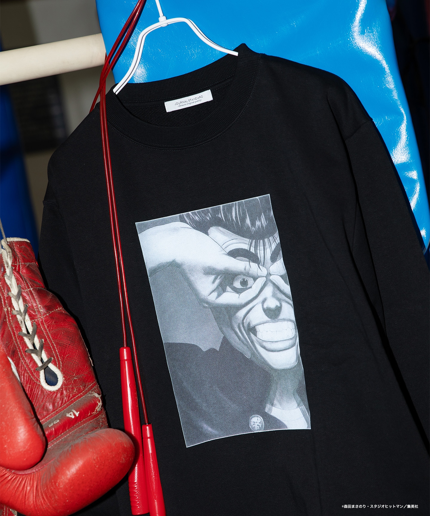 「ろくでなしBLUES プリント スウェット」より