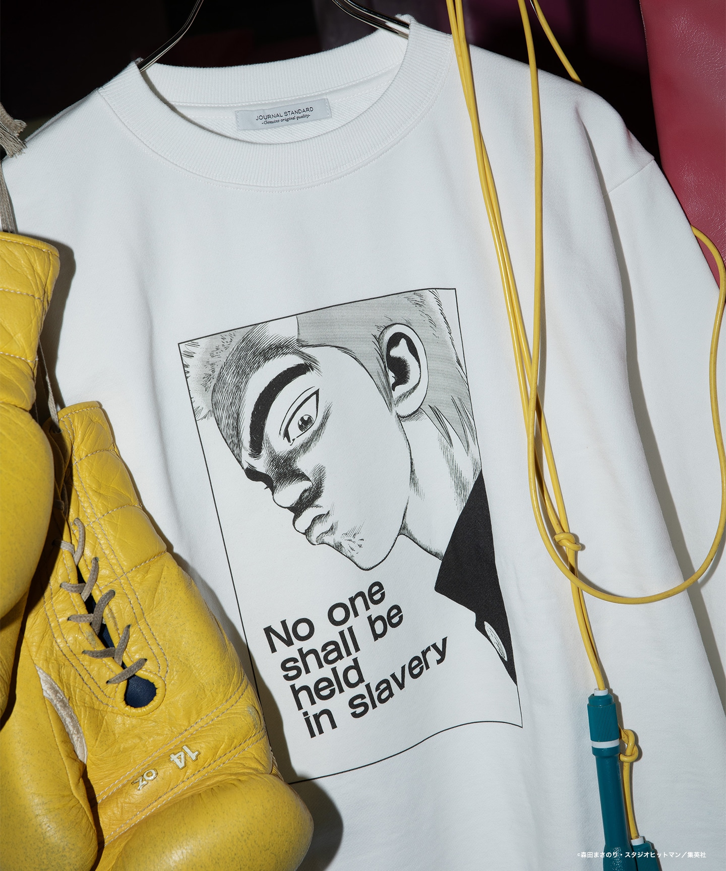 「ろくでなしBLUES プリント スウェット」より