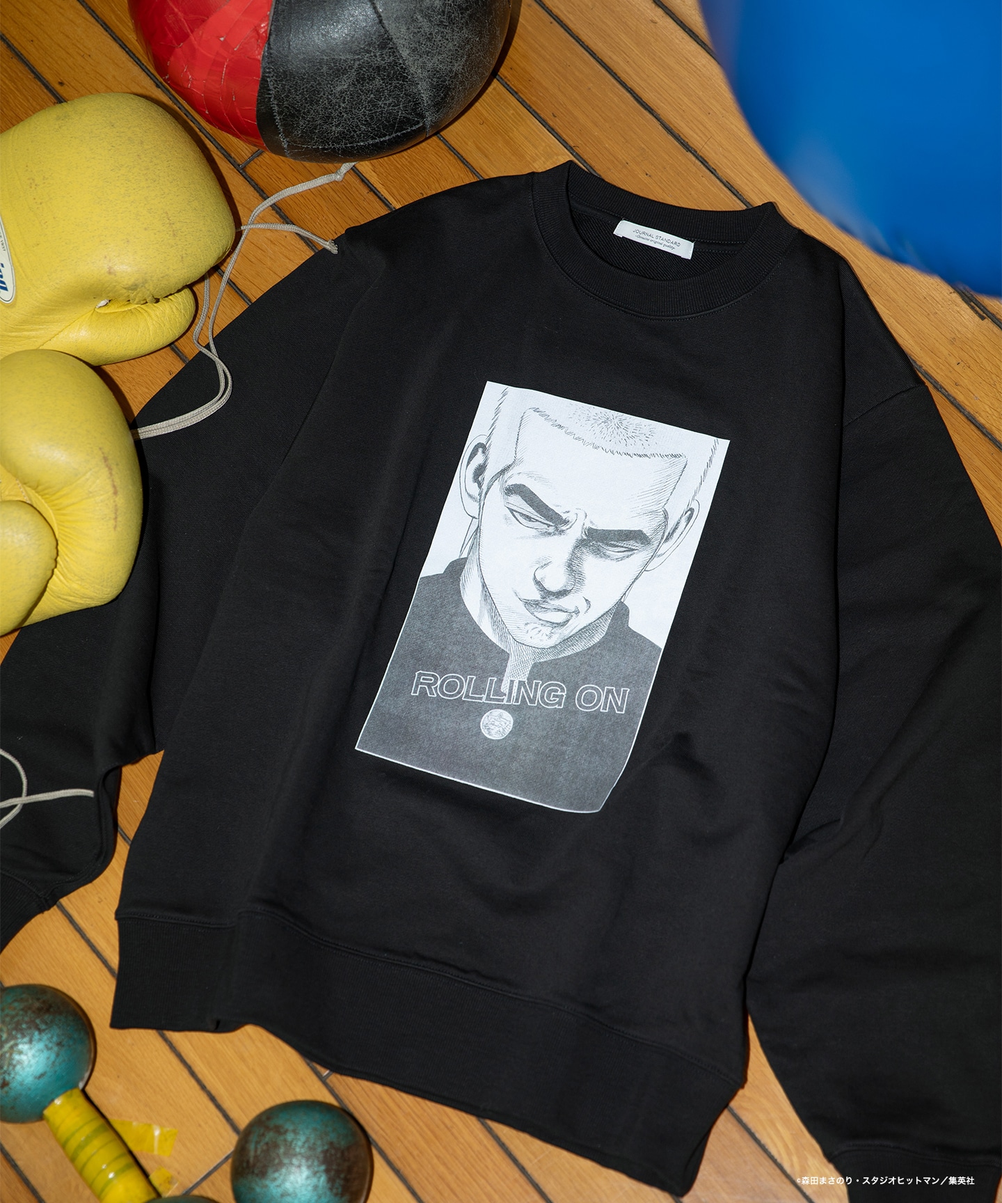 「ろくでなしBLUES プリント スウェット」より