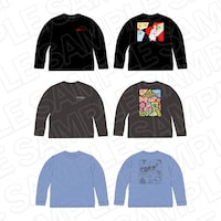 前半で販売されるグッズ「ロングTシャツ」