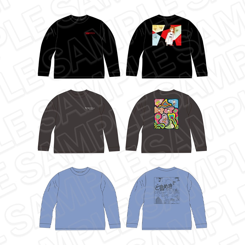 前半で販売されるグッズ「ロングTシャツ」