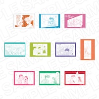 前半で販売されるグッズ「名シーンスクエアカンバッジ（ランダム） 星の瞳のシルエット
」