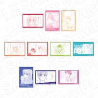 前半で販売されるグッズ「名シーンスクエアカンバッジ（ランダム） ベイビィ★LOVE」