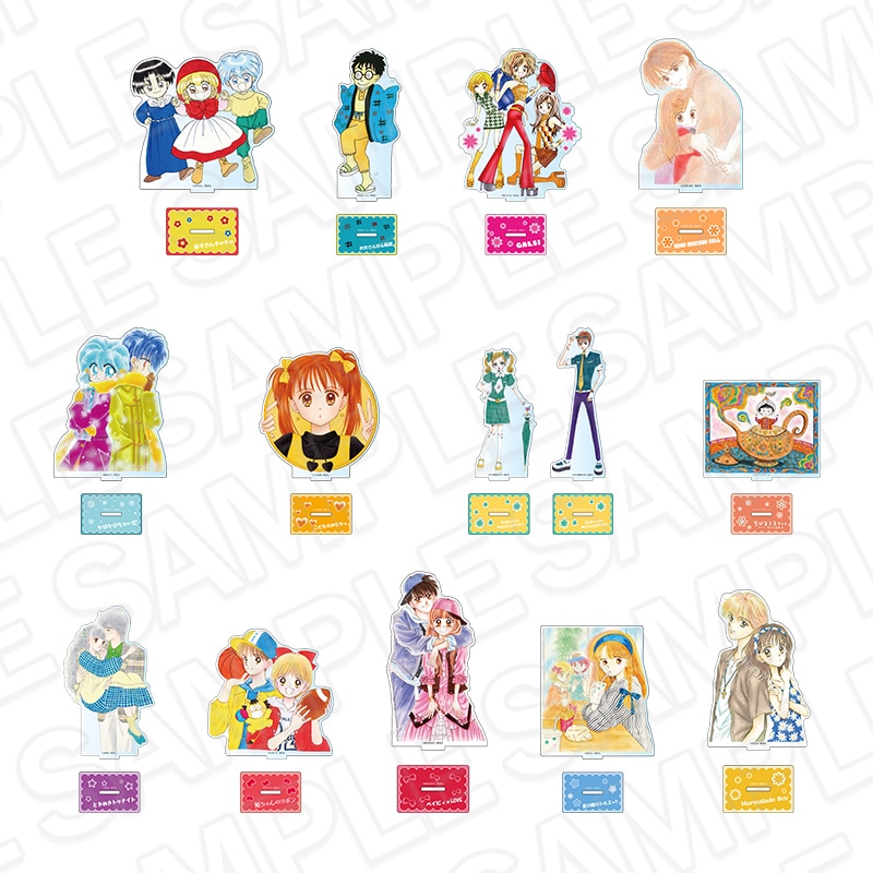 前半で販売されるグッズ「アクリルフィギュア」