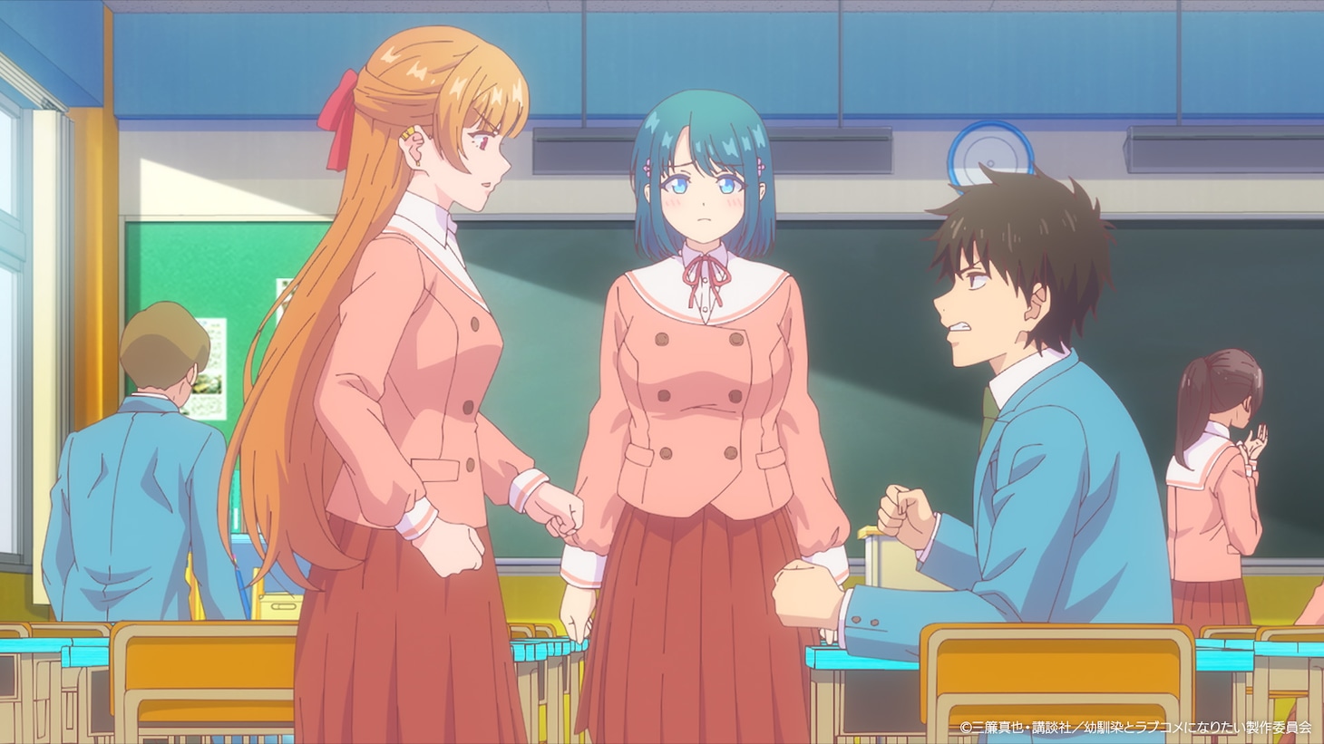 TVアニメ「幼馴染とはラブコメにならない」第1話より