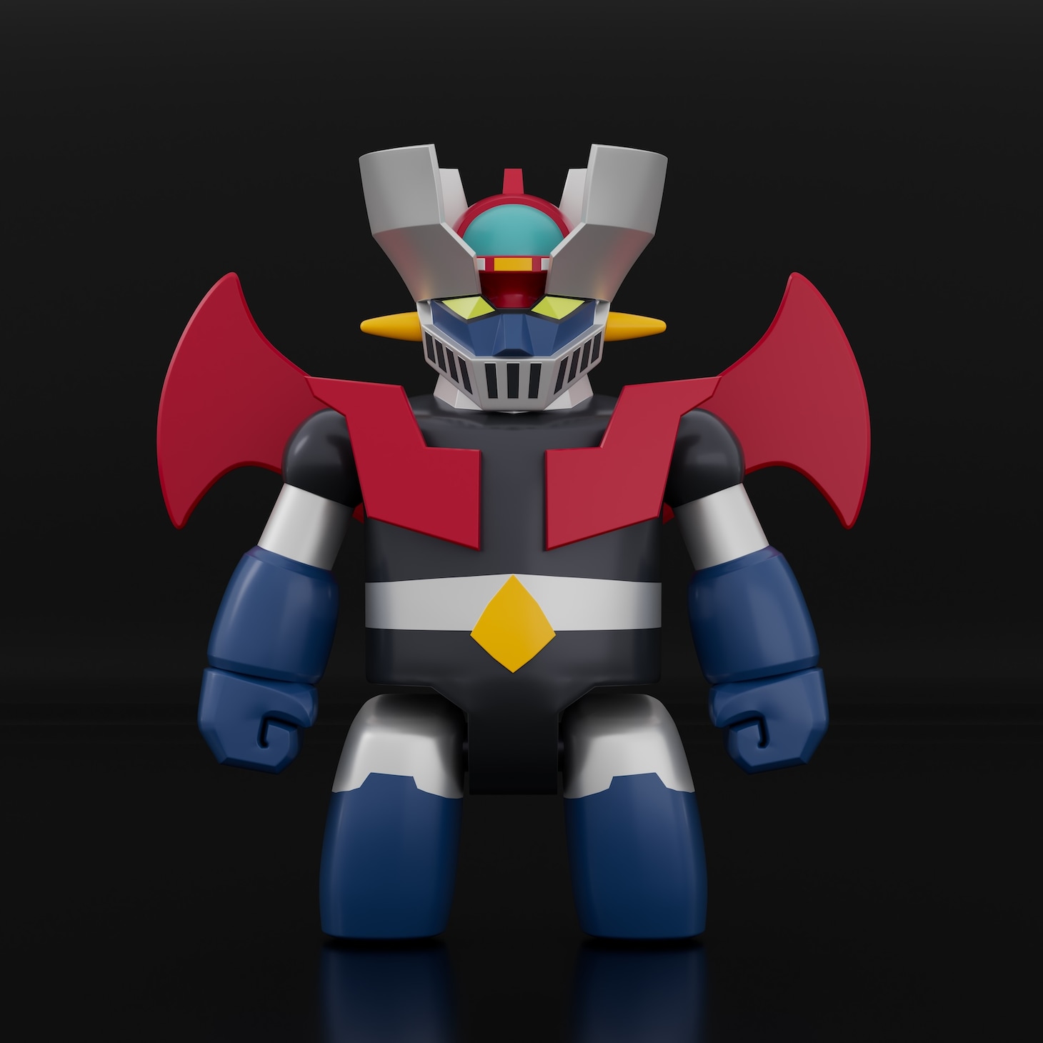 「マジンガーZ」「鉄人28号」のロボットたちが約5cmのカッコ楽しいフィギュアに