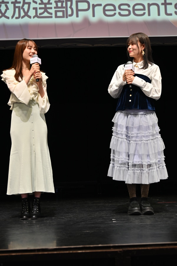 「TVアニメ『真夜中ハートチューン』第1話・第2話先行上映会～楓林高校放送部Presents”声春”START!!!!～」より