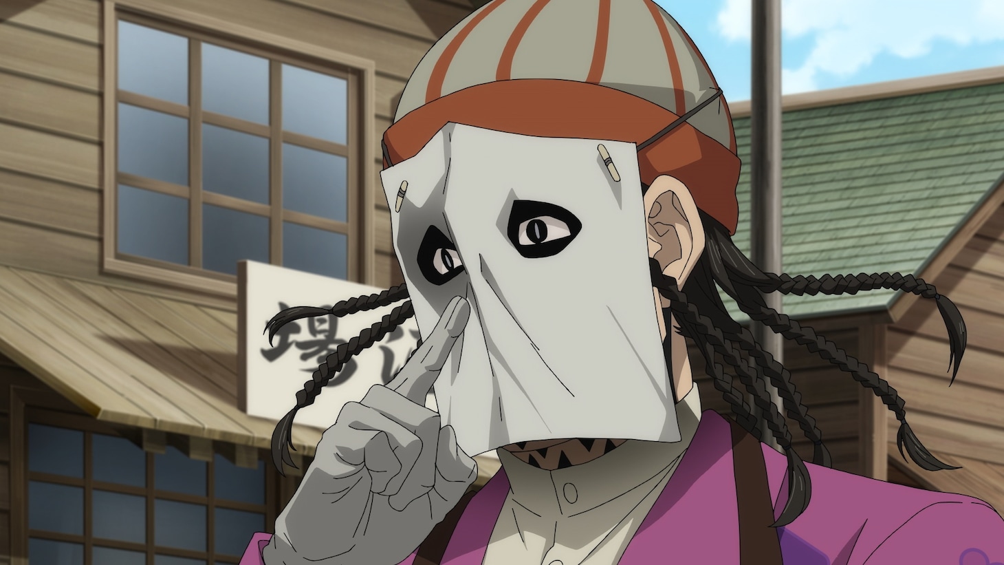 TVアニメ「ゴールデンカムイ」最終章の第1話「再会の街」場面カット