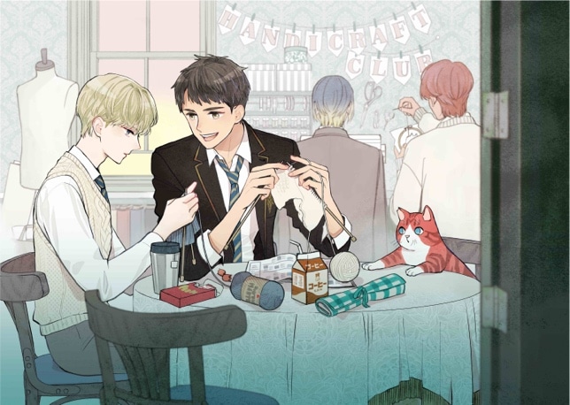 「ニッターズハイ！」より (c)Yukari Nekota 2026