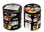 キャラメル入りバッチ缶（2種）