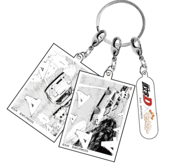 3連キーホルダー - 「頭文字D」ハチロクなどがモルカーに、東京オート