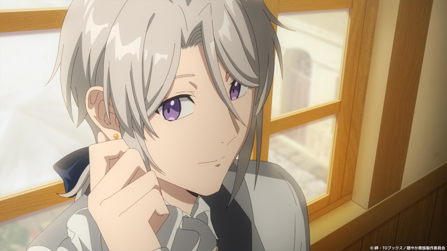 TVアニメ「穏やか貴族の休暇のすすめ。」第1話の場面カット