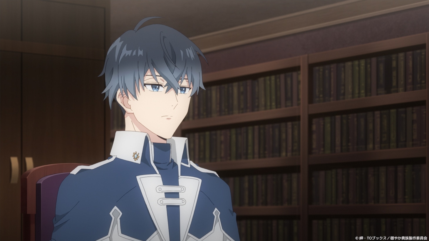 TVアニメ「穏やか貴族の休暇のすすめ。」第1話の場面カット